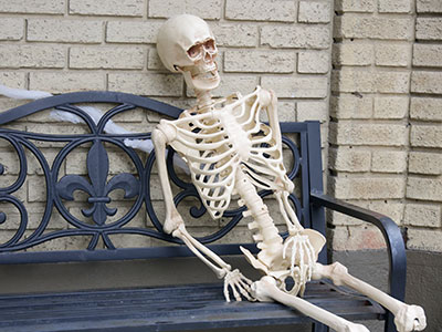 Halloween:  fun, costumes, candy, death.