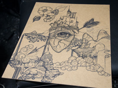 A musician I know is also a talented artist.