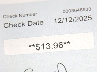 Apparently I was a party in a lawsuit against Amazon, and this is my slice of a $2.5 billion settlement.