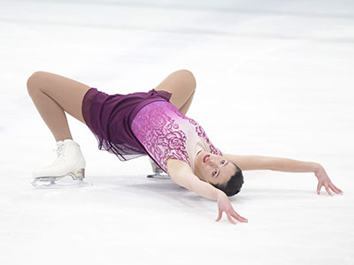 But I had to awkwardly climb a ladder to get up there.