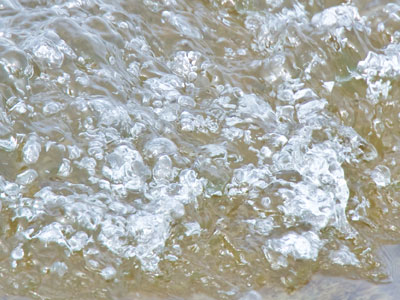 This isn`t a babbling brook.  It`s a rejoicing river.