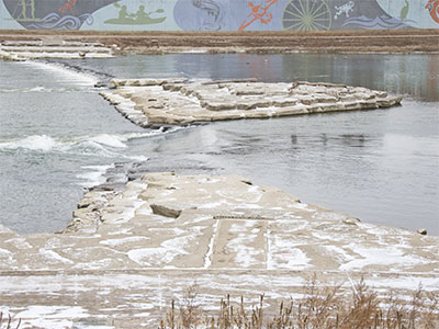 Nobody else was dumb enough to go to the river today.