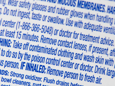 Another day of cleansers -- some quite deadly.