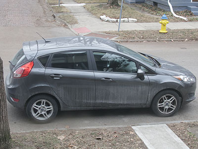 This is where I want to park if lots of snow is coming.