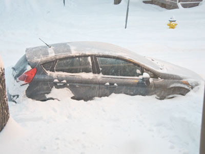 I stopped at 6:00pm, but this car isn`t going anywhere.