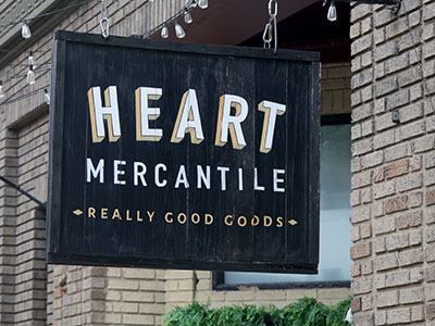 And across the street, an established store is closing.