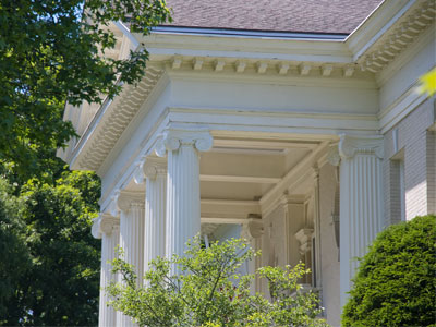 Completed in 1914, Hawthorn Hill became the residence of Orville, his sister Katharine, and their father, Bishop Milton Wright.