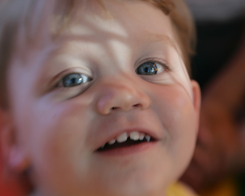 Lizzie in the Bounce House
