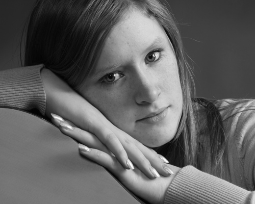 Katie in the Studio