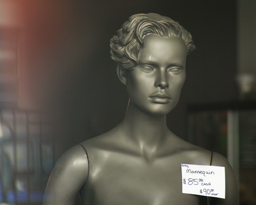 Mannequin in the Oregon District